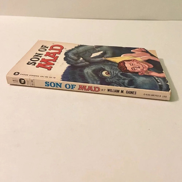 Vintage 1979 Son of Mad William M Gaines Comic Magazine Paperback Book - Picture 3 of 16
